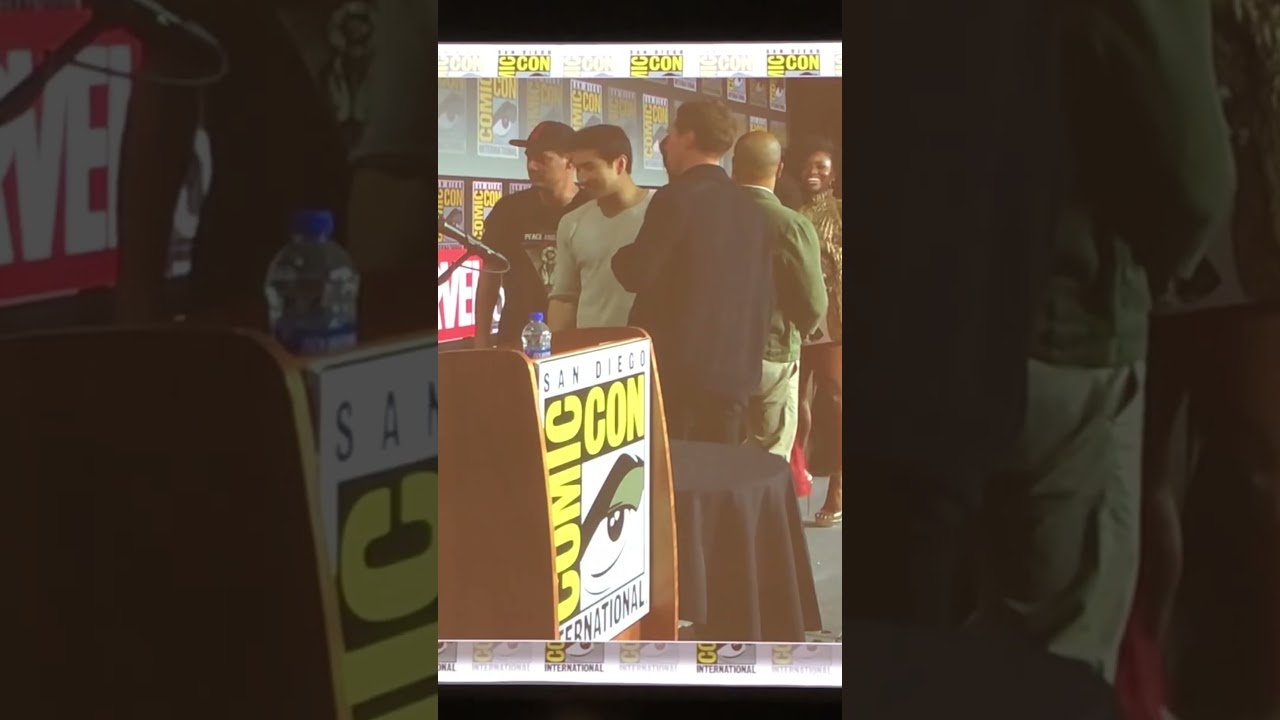 Marvel doing a selfie at SDCC 2019!