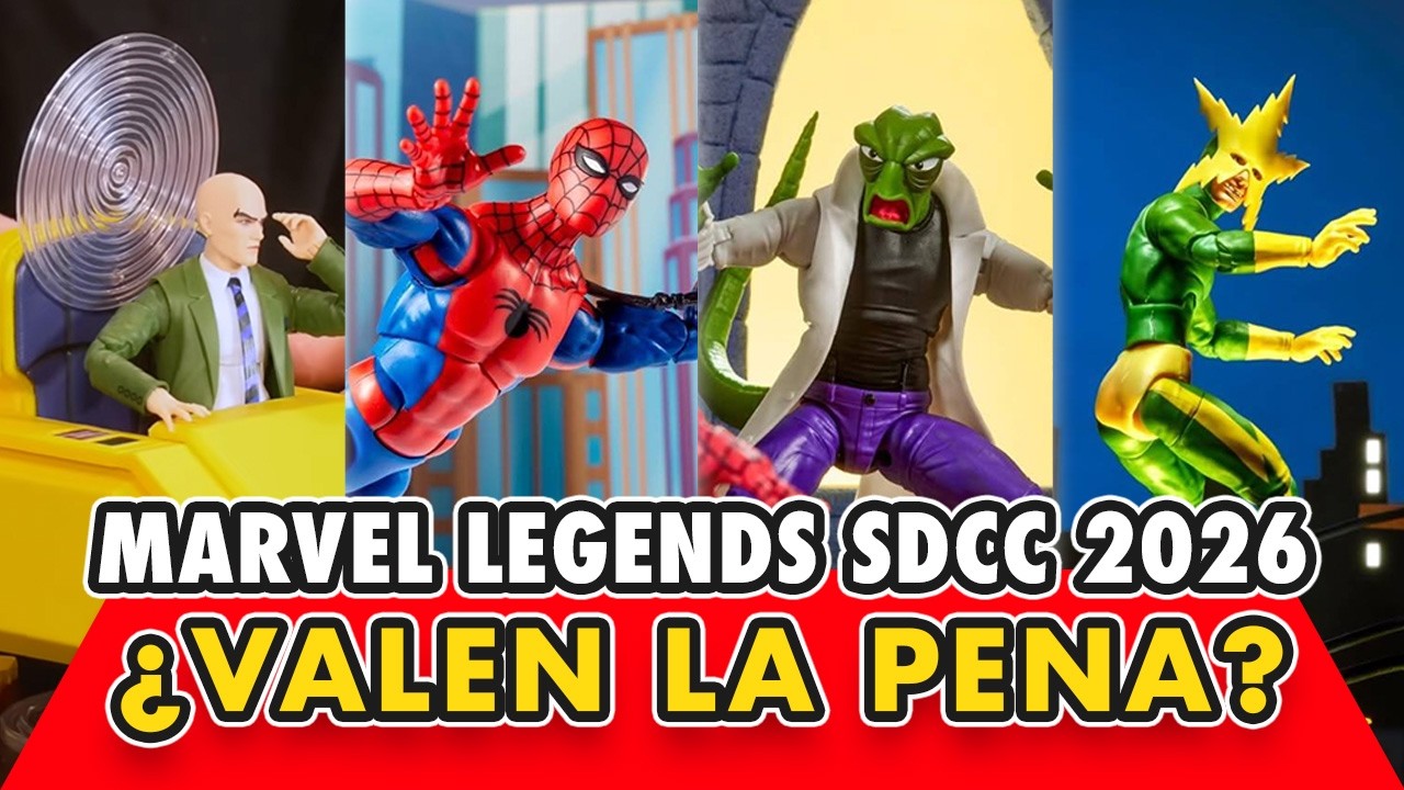 MARVEL LEGENDS EXCLUSIVAS DE SAN DIEGO COMIC CON 2026 ¿VALEN LA PENA?