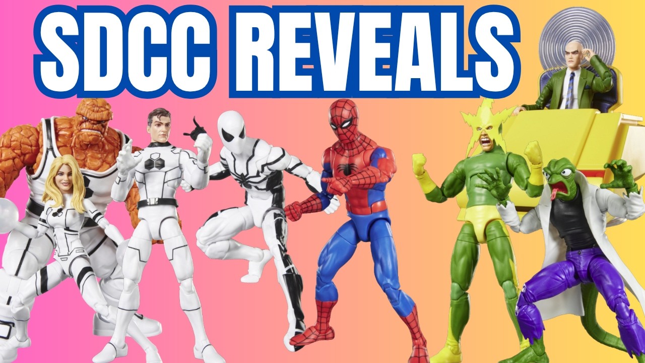 Marvel Legends SDCC Reveal Reaction, Future Foundation and Hulk 2099