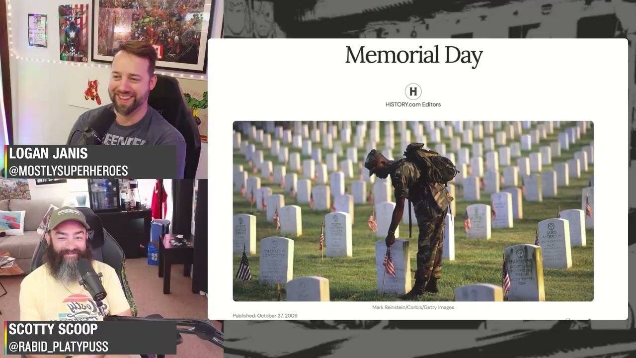 Memorial Day Weekend, Indy 500 & Marvel Midnight Universe | Mostly Superheroes Friday Live