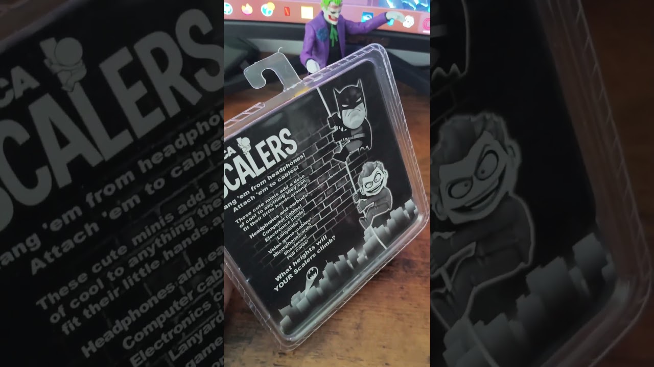 NECA Scalers de Batman y The Joker.