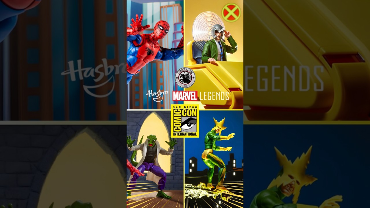 NEW Marvel Legends 2026 San Diego Comic-Con Exclusive! Professor Charles Xavier, Spider-Man & More