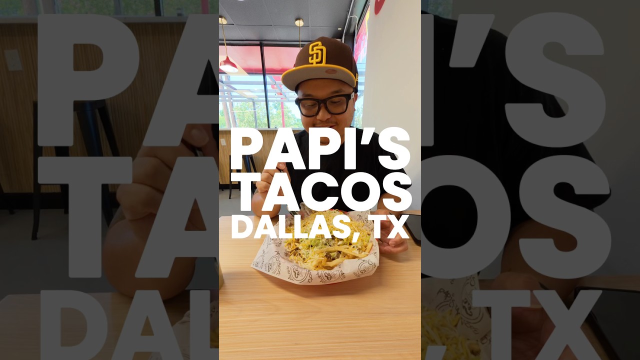 📍Papi’s Tacos – Dallas, TX #dallasfoodie #dallasfood #foodie #dfwfoodie #carneasadafries