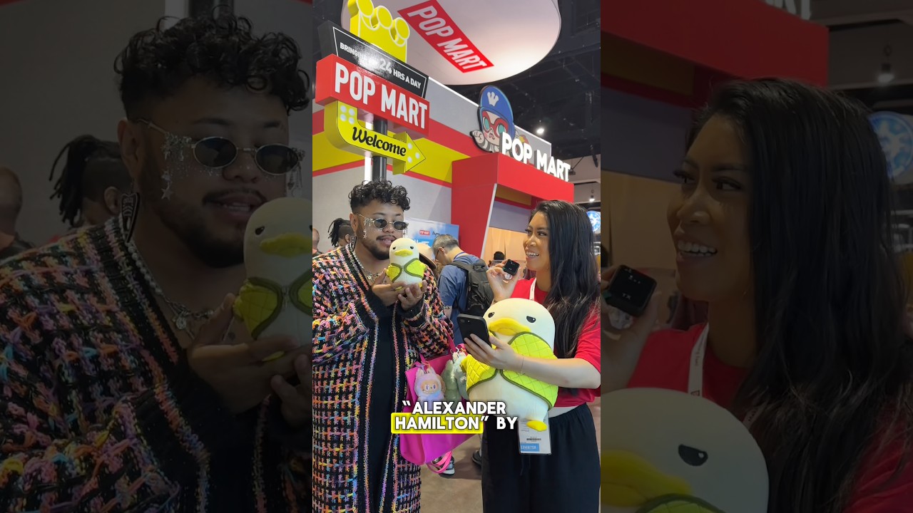 Pop Mart at Comic Con #popmart #comiccon #labubu