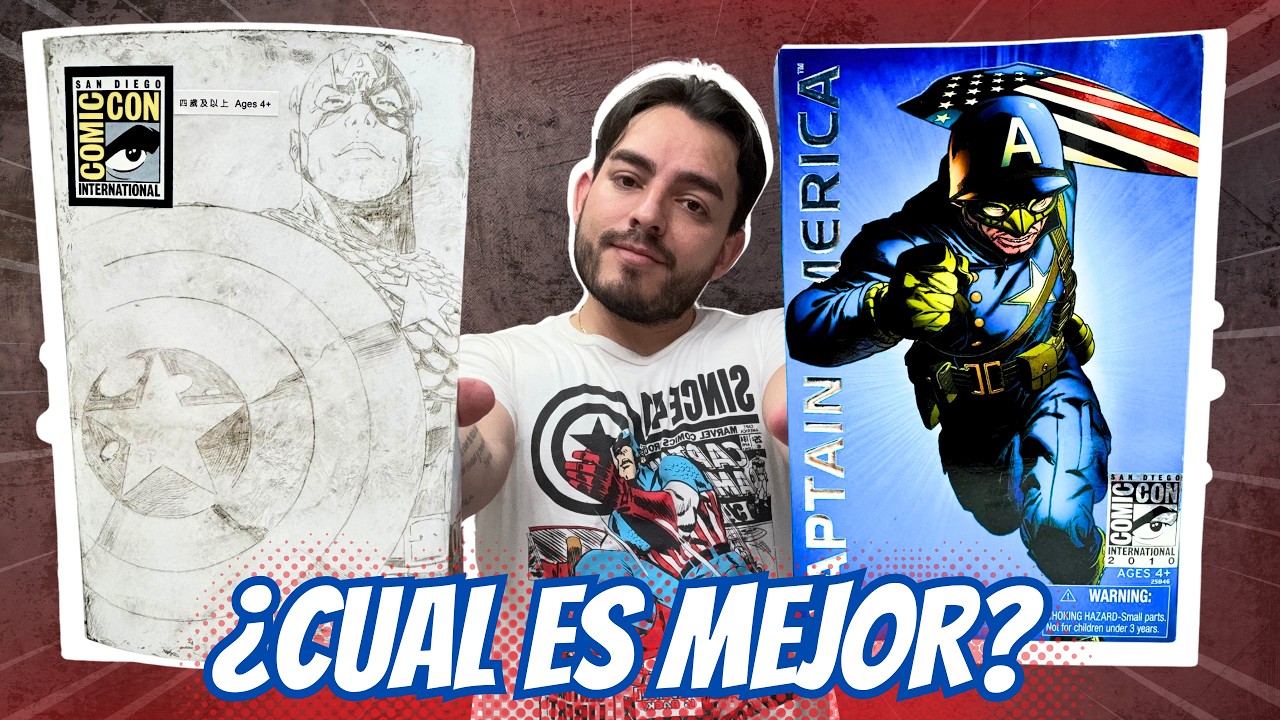 ¿Por qué existen estas 2 versiones del CAP? | SDCC Exclusives