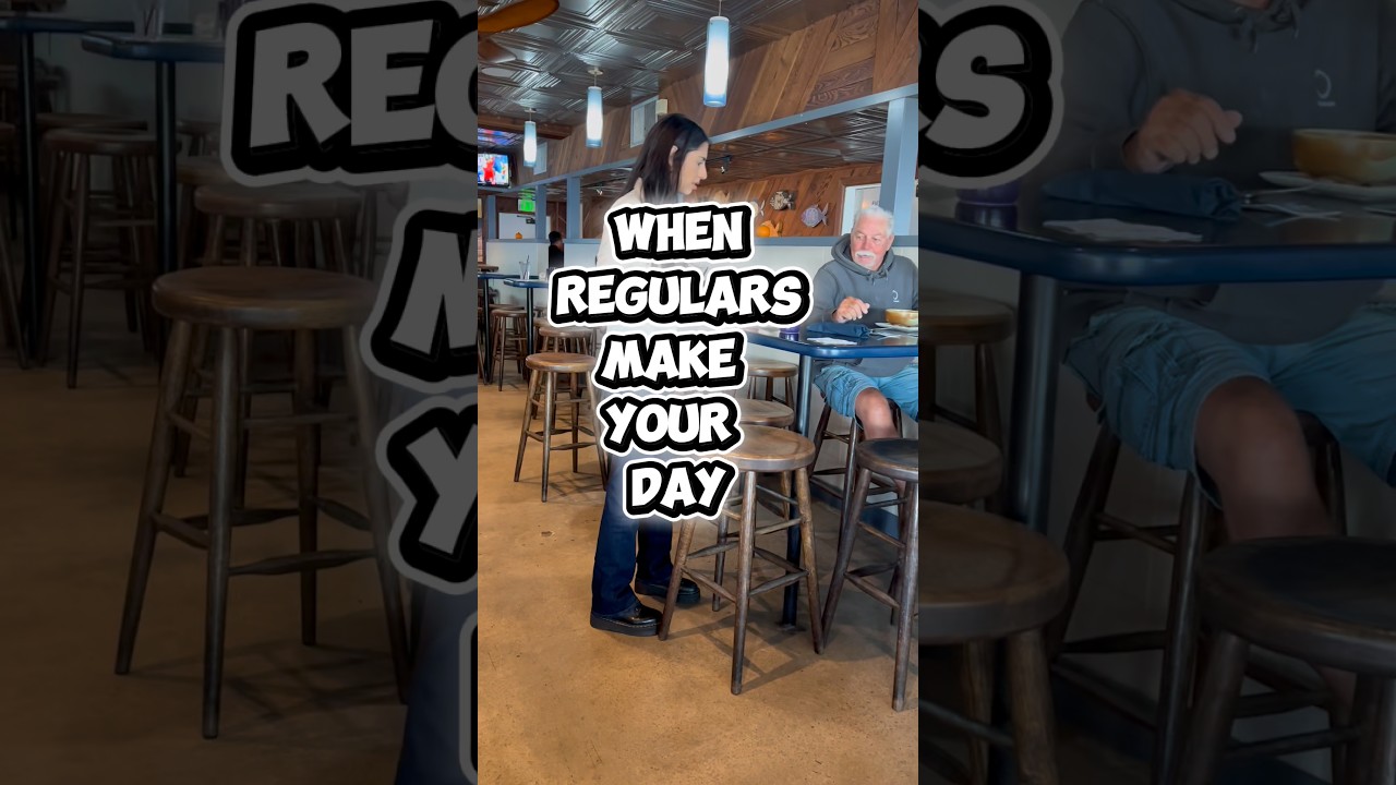 POV- your favorite regular walks in. #pacificbeach #restaurantlife #sandiego