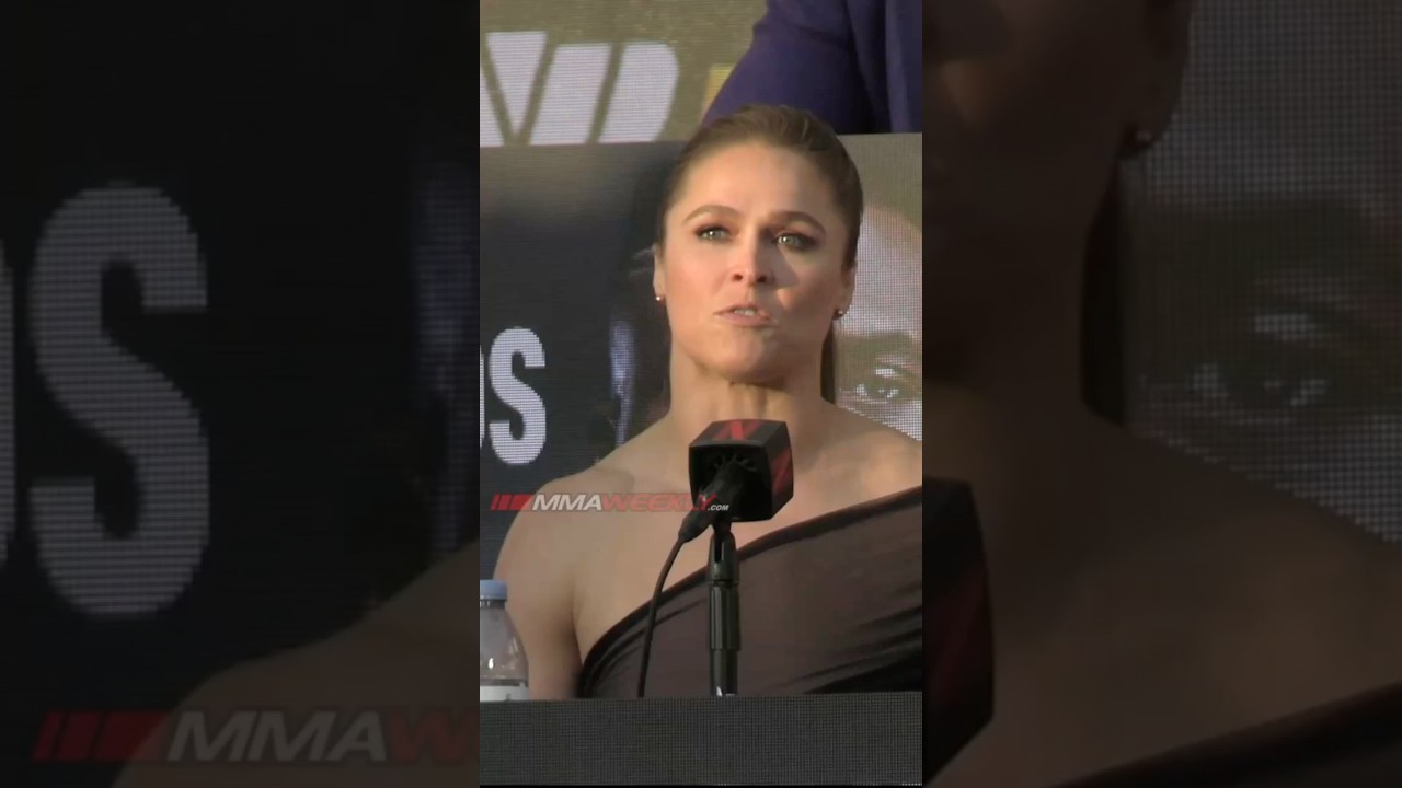 Ronda Rousey Says She Could Become MMA’s Most Powerful Figure Since DANA WHITE  👀🔥