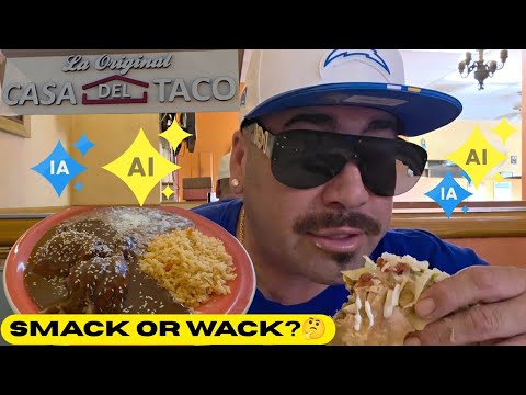 San Diego Mexican Food- La Original Casa Del Taco 🌮(National City)