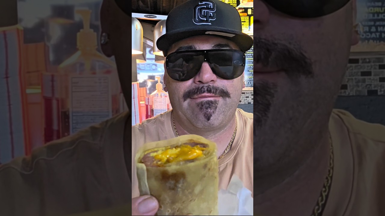 San Diego Mexican Food-Trying The Ham & Egg Cheese Burrito Cali’s & Fries