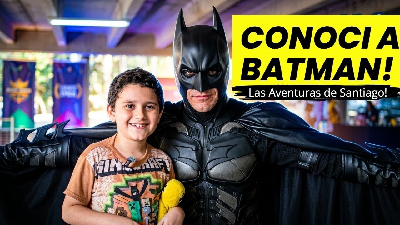 😱 ¡Santiaguito en Comic-Con 2026! 🦸‍♂️ Cosplay, juegos y sorpresas