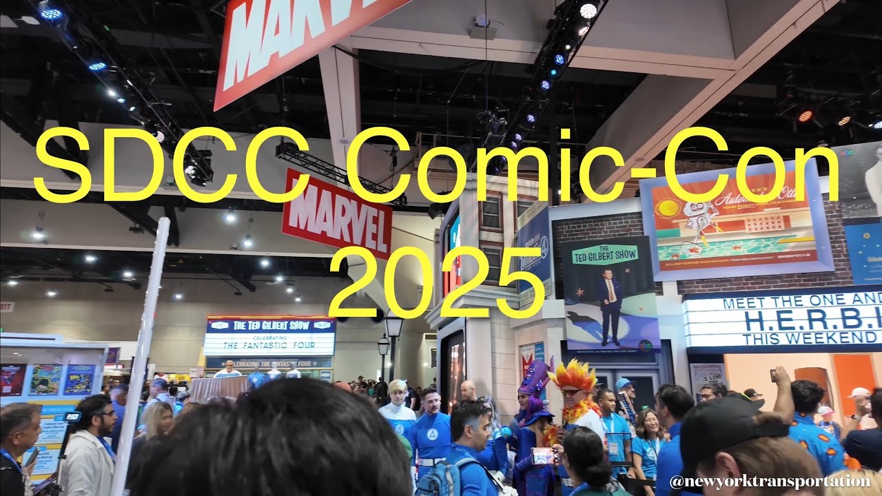 🚶‍♂️ SDCC 2025 Aisle Walk 1900–3600! @Marvel @LEGO @StarWars + Todd McFarlane & More