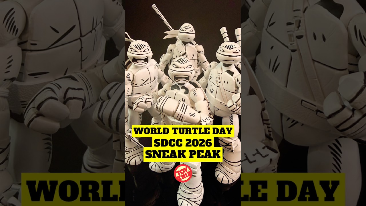 SDCC 2026 SNEAK PEAK! #tmnt #2012tmnt #worldturtleday