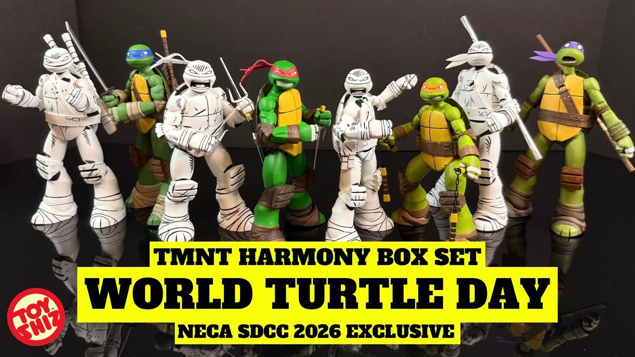 SDCC 2026 TMNT EXCLUSIVE SNEAK PEAK!