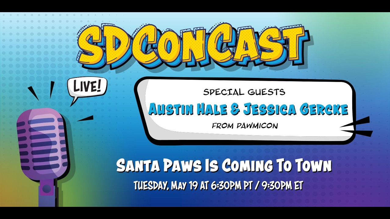 SDConCast 5/19/2026 – Santa Paws Is Coming To Town