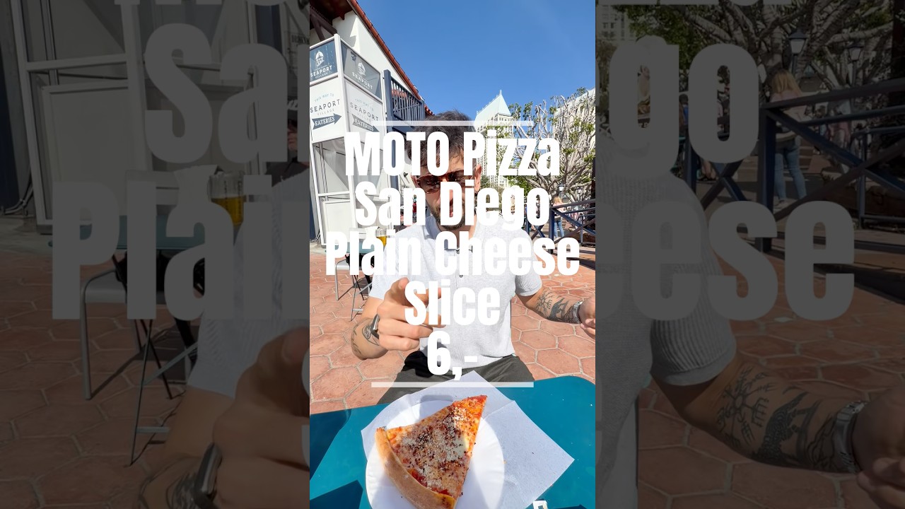 So bitte nicht 🤯🤬 Mr Moto Pizza in San Diego zeigt, wie man Pizza nicht servieren sollte 🫠😤