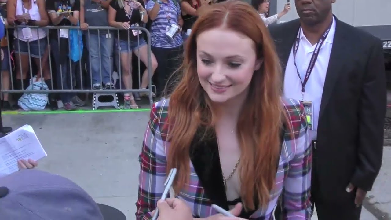 Sophie Turner at San Diego Comic Con