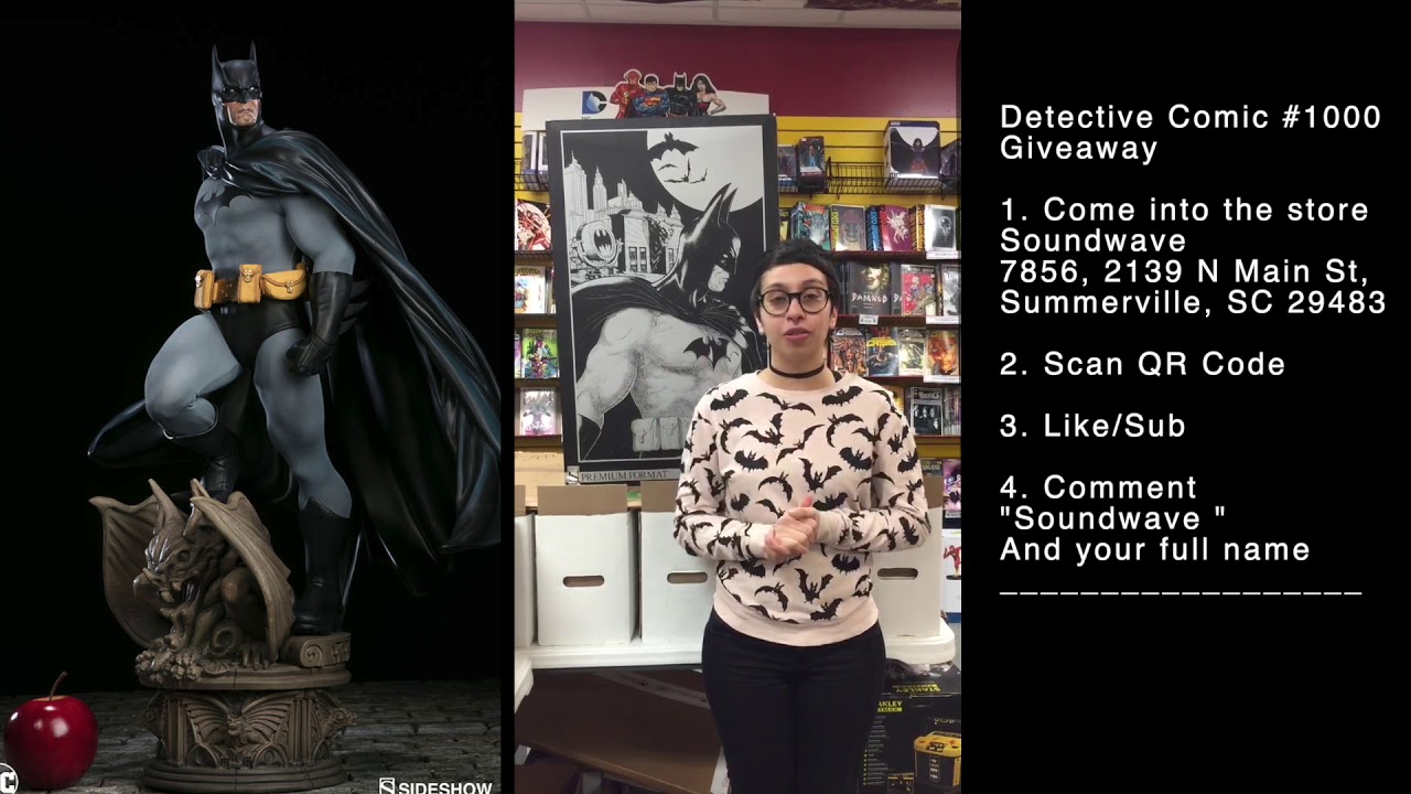 Soundwave Batman Statue Detective Comics #1000 Celebration