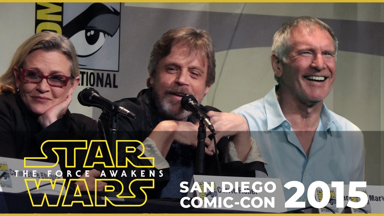 Star Wars The Force Awakens Panel | Hall H | San Diego Comic-Con 2015 #sdcc #starwars