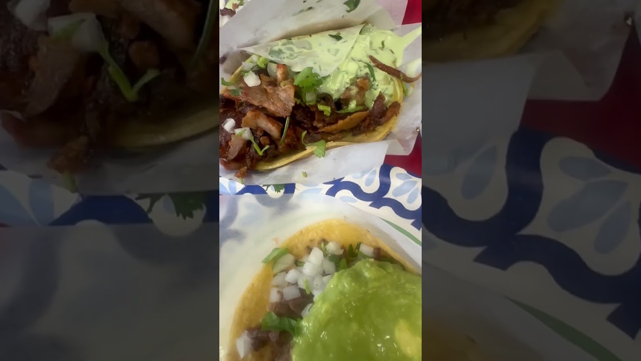 Tacos at the Famous Tacos El Gordo