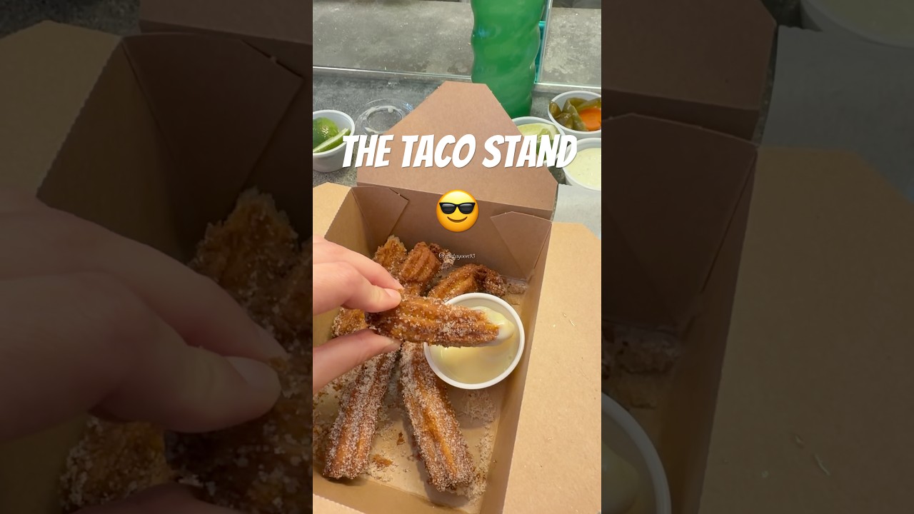 The Taco Stand🌮 #tacos #streetcorn #churros #mexicanfood #food  #sandiego #california #shorts #미국일상