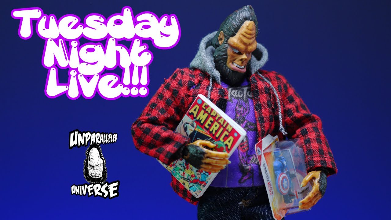 Tuesday Night Live!! Marvel Legends SDCC Exclusives are……