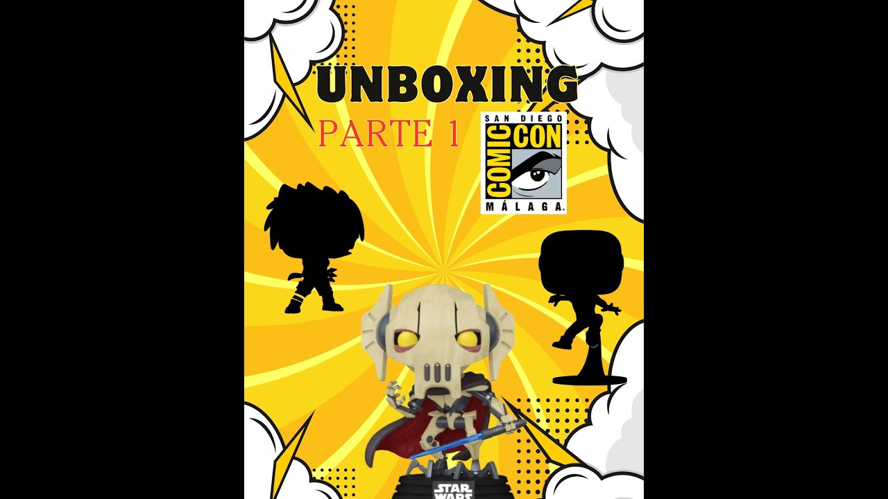 ¡UNBOXING DE LA SAN DIEGO COMIC-CON MÁLAGA 2025 [PARTE 1]! 📦