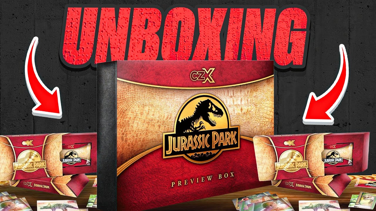 UNBOXING Jurassic Park Preview Box