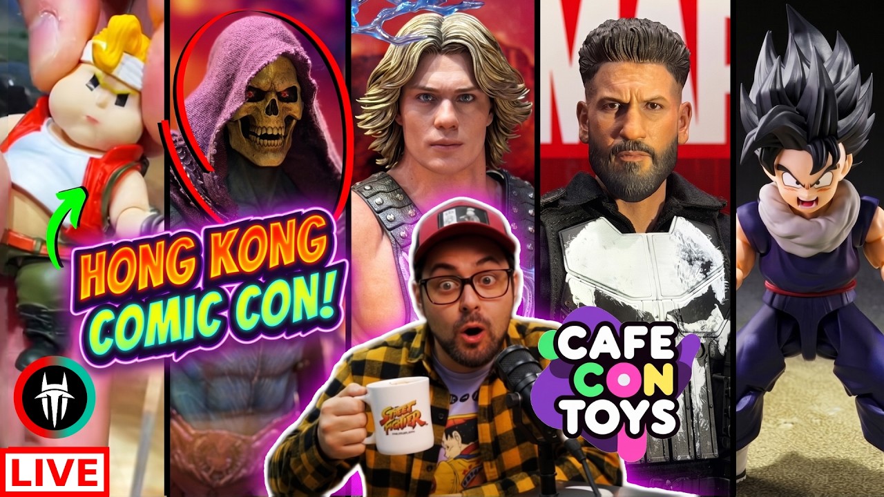 💥 VIERNES 🔴 CAFE CON TOYS❗HONG KONG COMIC-CON Con TODOOO❗#hottoys #figurasdeaccion 💥 VIERNES 🔴 CAFE CON TOYS❗HONG KONG COMIC-CON Con TODOOO❗#hottoys #figurasdeaccion