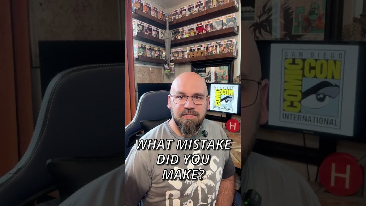 What’s the Biggest Mistake You Made at San Diego Comic Con?