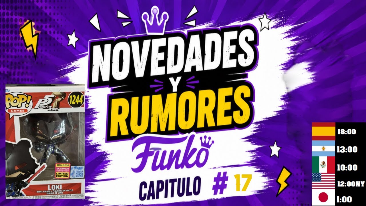 1 BOMBAZO SAN DIEGO COMIC CON(SDCC), NINGUNA NOVEDAD Y MUCHAS FILTRACIONES FUNKO POP #17 2026🔥