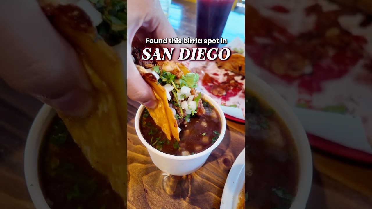 Birria Spot in San Diego 🌮