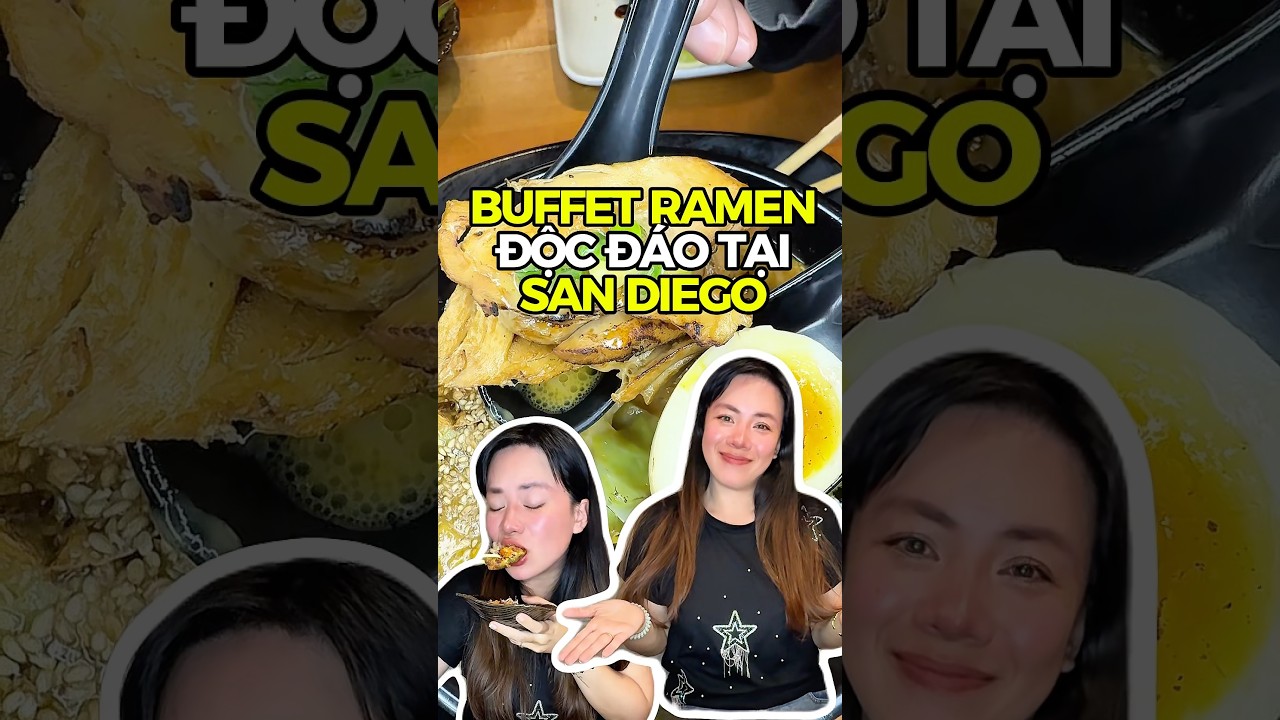 Buffet ramen siêu ngon và độc đáo tại San Diego