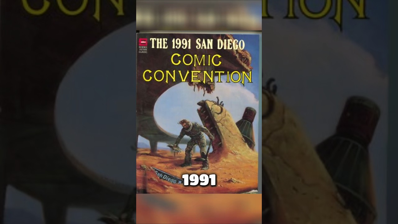 COMIC CON SAN DIEGO 1991. COMIC CON SAN DIEGO 1991.