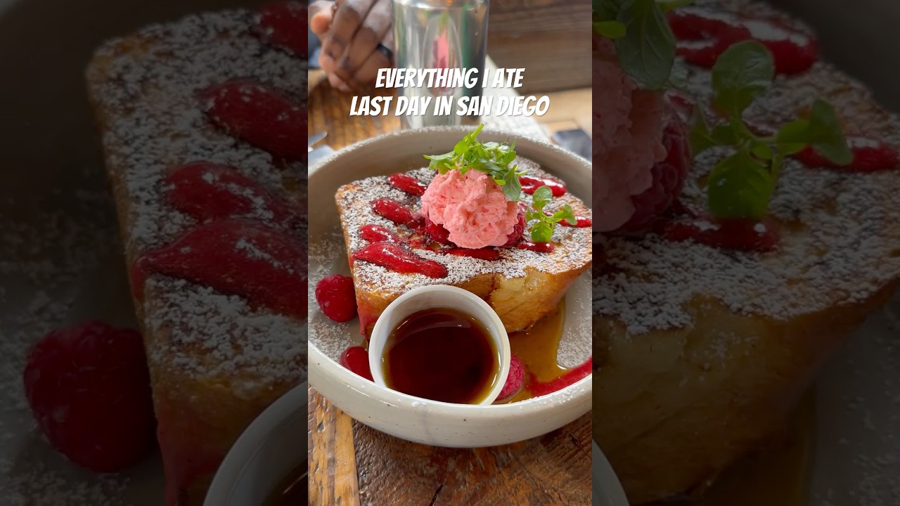 Everything I ate my last day in San Diego #foodvlog #shorts #foodie #food #foodshorts #eating #fyp
