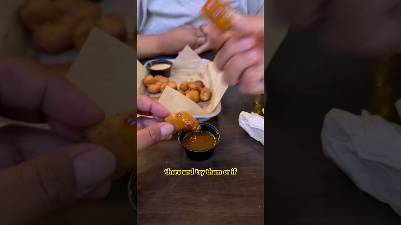 Have you ever try the cheese curds like this? #Sandiego #chulavista #buffalowildwings #chessecurds