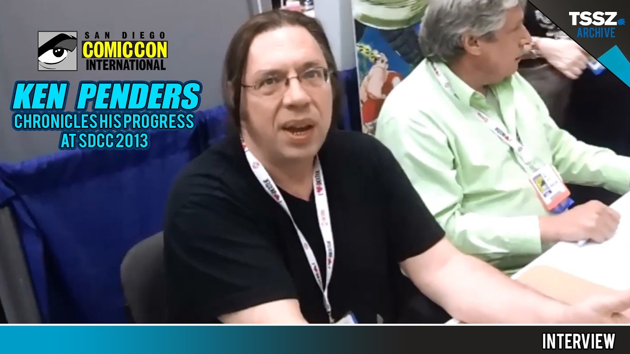 Ken Penders at San Diego Comic Con 2013