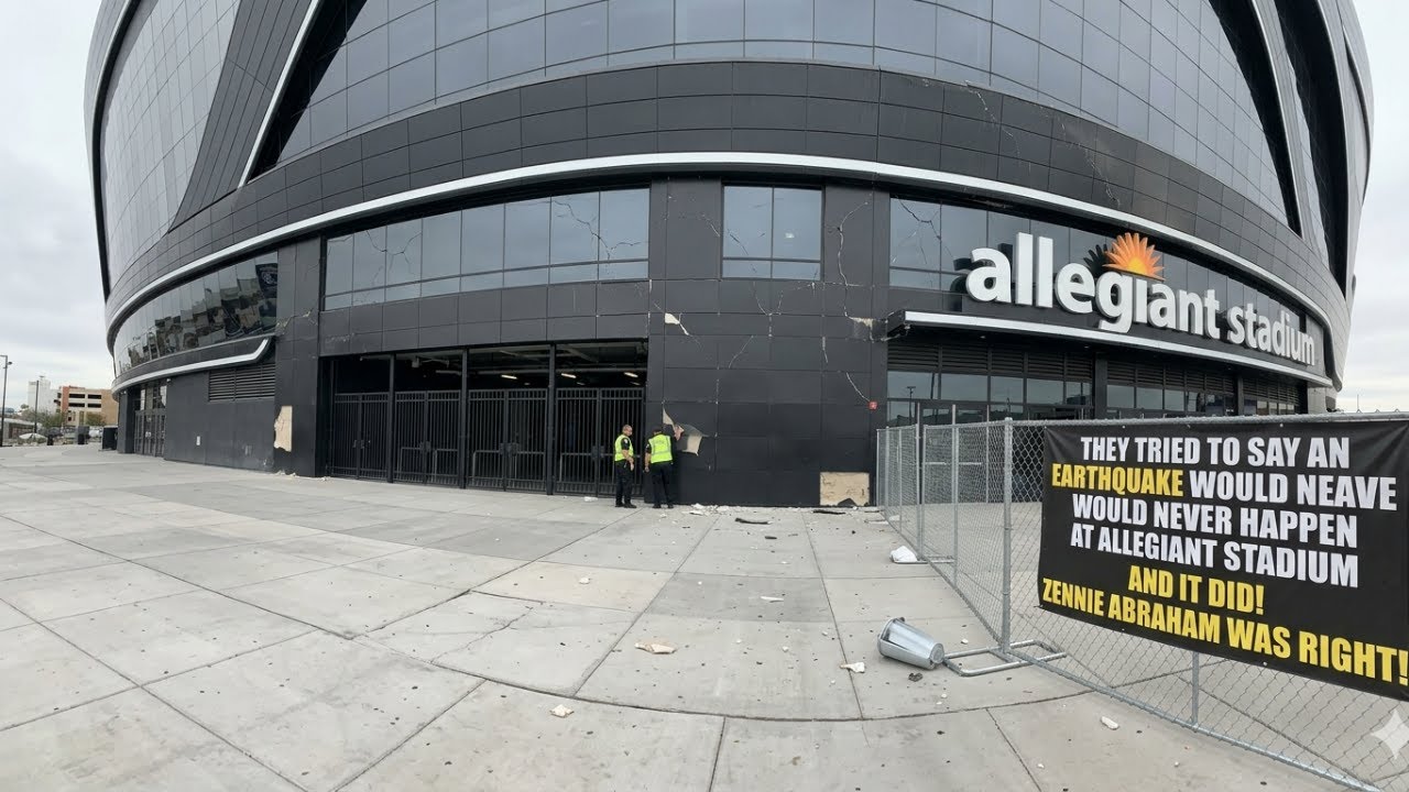 Raiders Las Vegas Allegiant Stadium Earthquake Chance Panned In 2019, 4.1 Earthquake Yesterday
