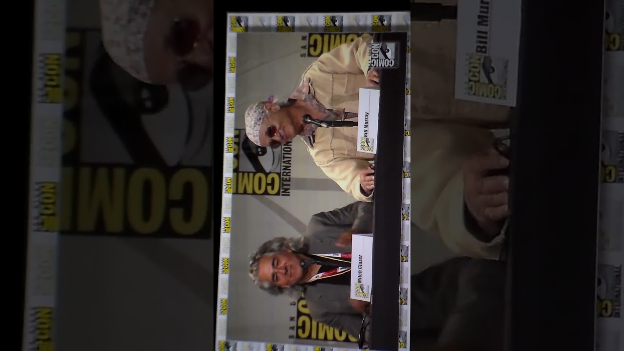 SDCC 2015: Rock The Kasbah | Bill Murray’s favorite Role 👻 Ghostbusters Panel Moment #shorts