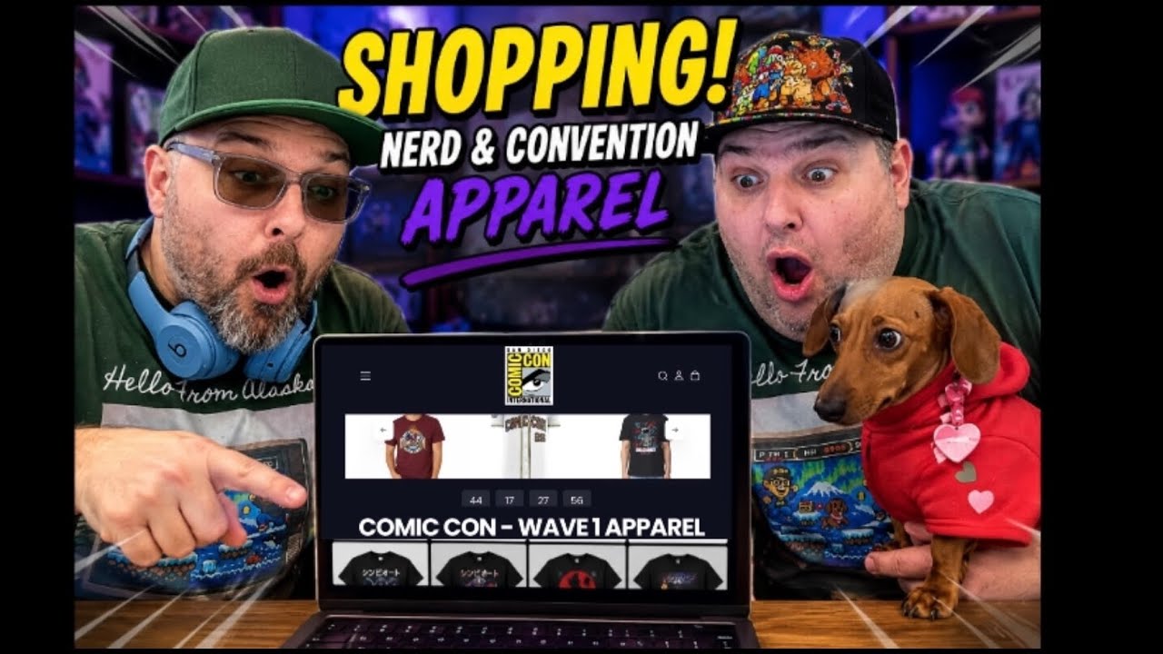 SDCC 2026 First Wave Shopping SPREE! 💸 Buying Our San Diego Comic-Con Gear Before It Sells Out