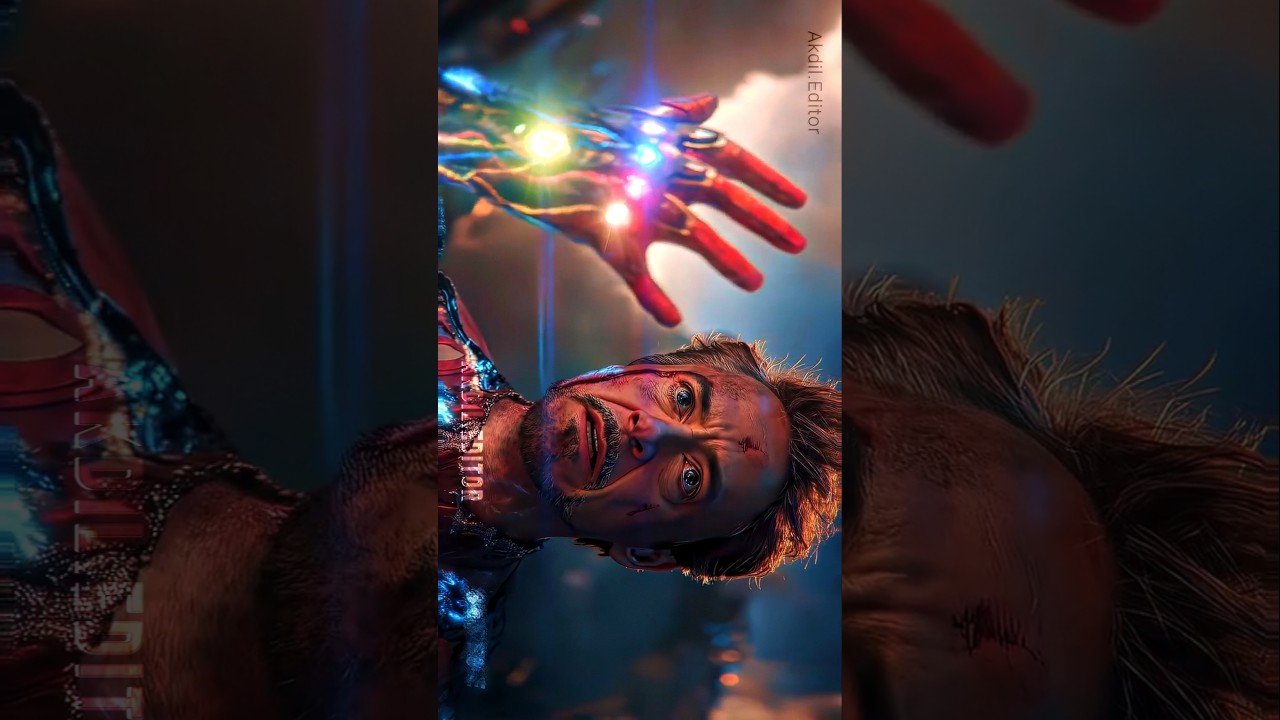 The Ultimate Evolution of Tony Stark 👑 | Iron Man Cinematic Edit #shorts #akdileditor